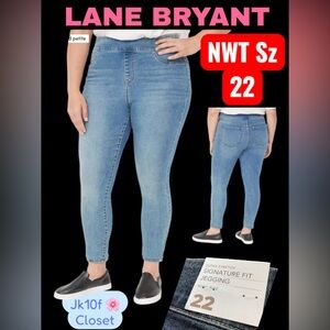 🌸NWT LANE BRYANT Sz22 HIGH WAIST STRETCH JEGGING JEGGING JEANS